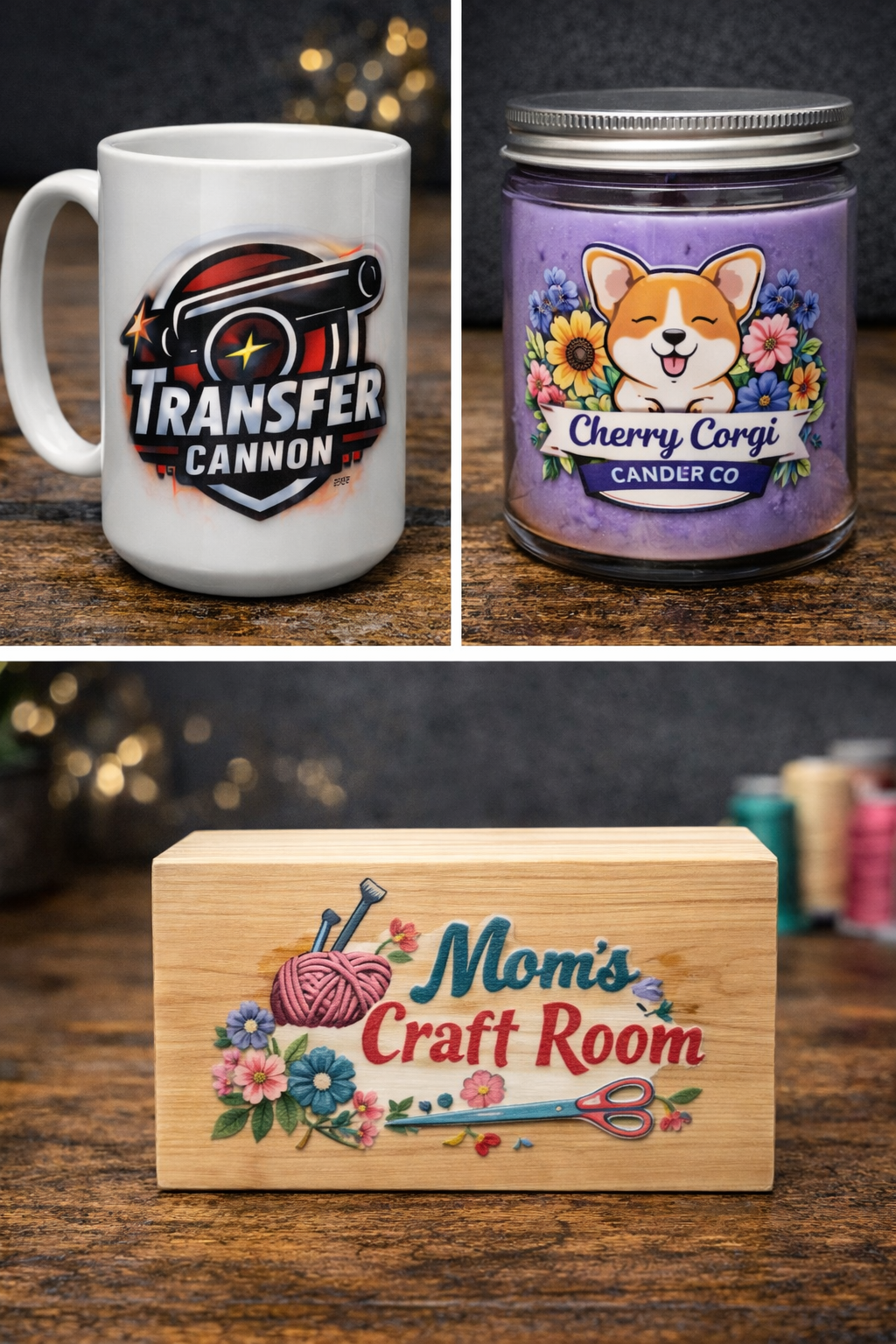 🔥 UV DTF Transfers – 12” Wide (Build Your Own Gang Sheet)