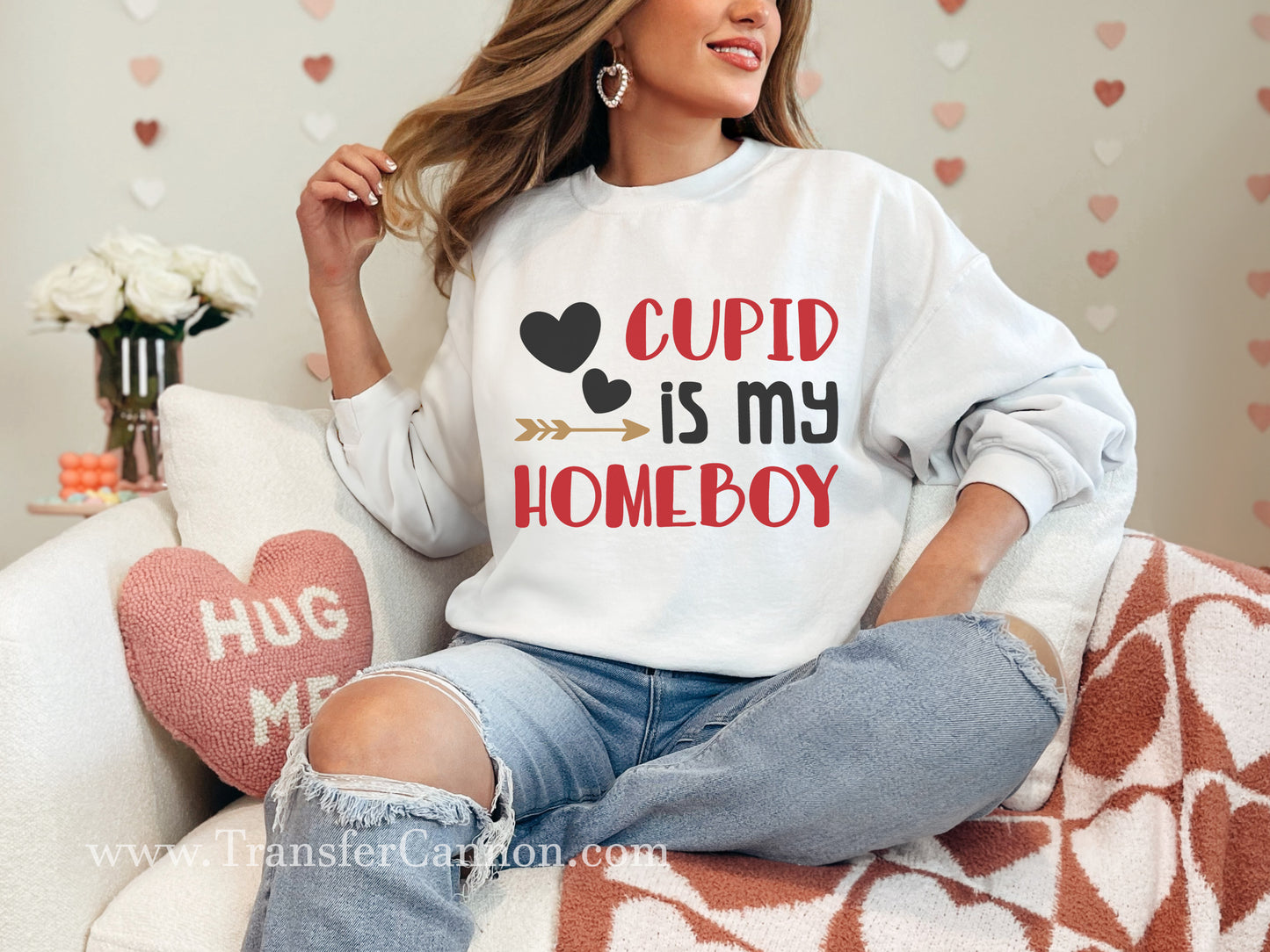 Cupid Is My Homeboy DTF Transfer