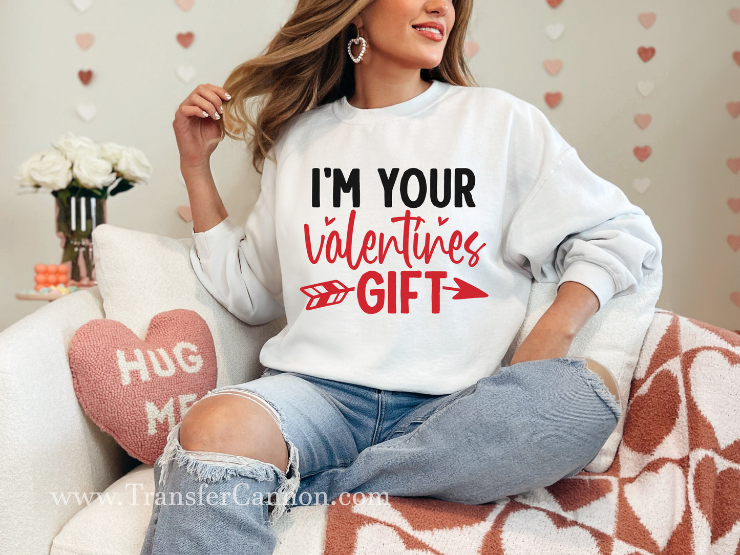 I'm Your Valentines Gift DTF Transfer