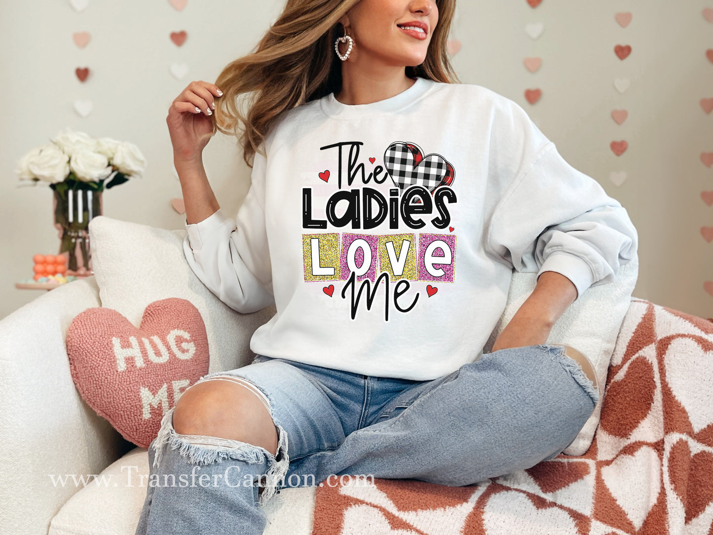 The Ladies Love Me DTF Transfer