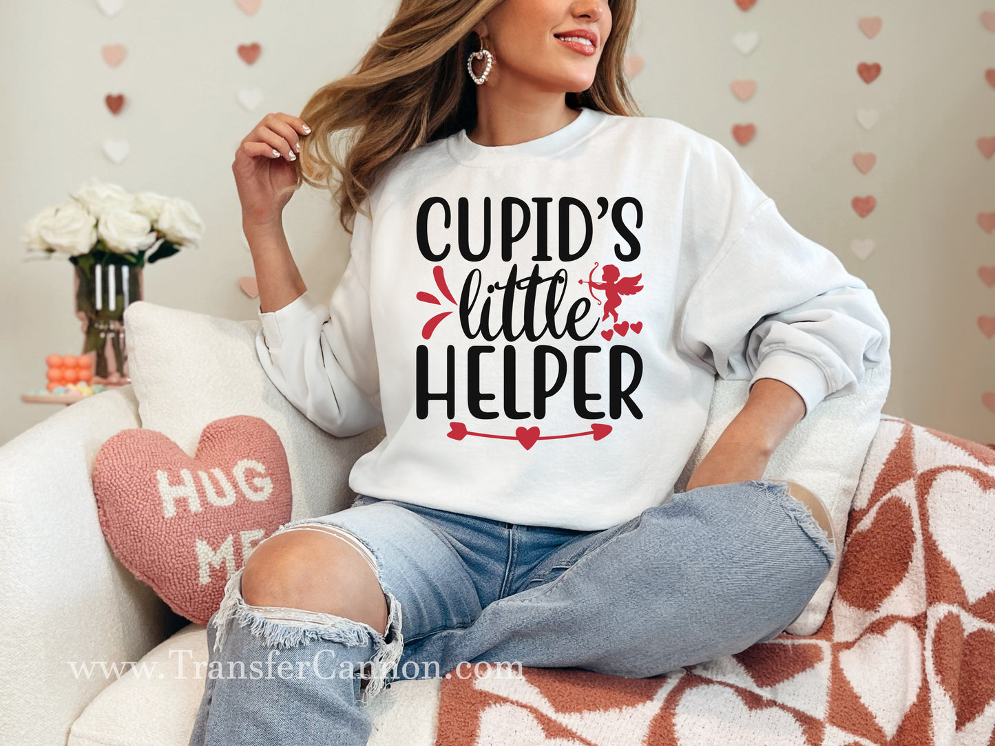Cupid's Little Helper DTF Transfer