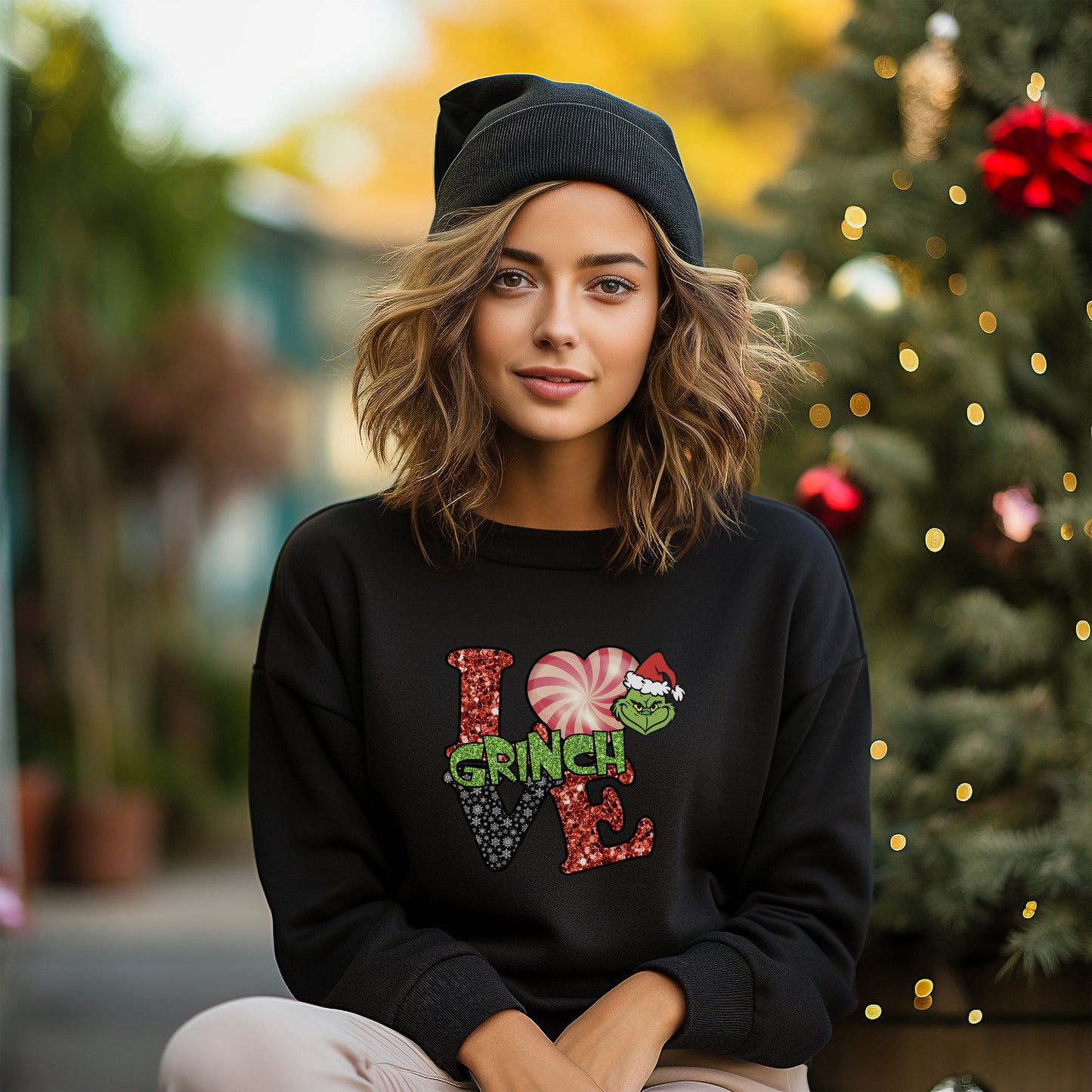 Love Grinch DTF Transfer