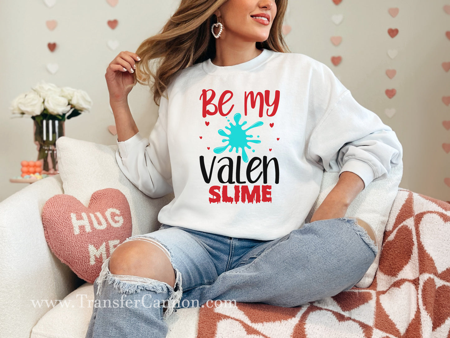 Be My Valen Slime  DTF Transfer