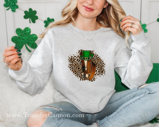Lucky Horse St Patrick's Day Dtf Transfer