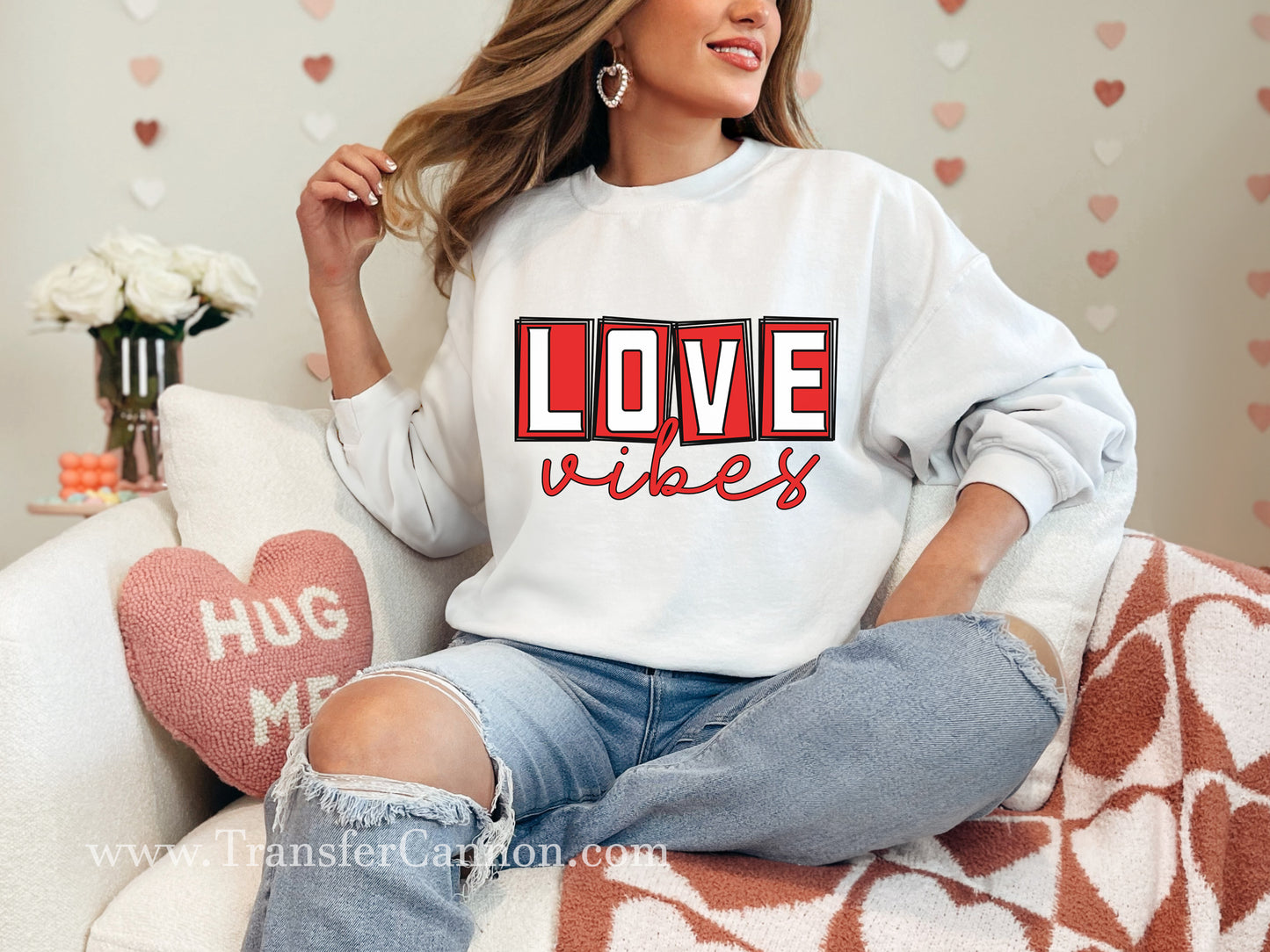 Love Vibes DTF Transfer