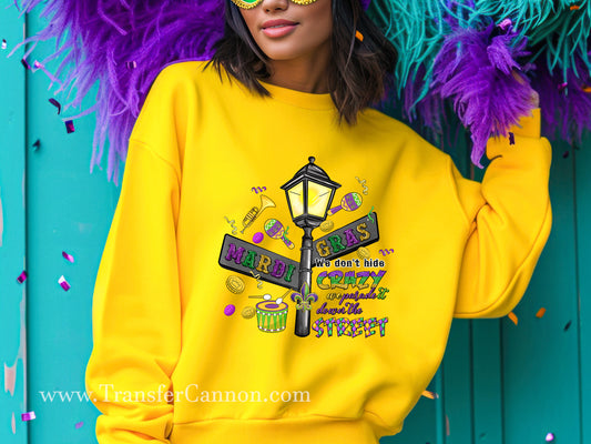 Mardi Gras Crazy Street