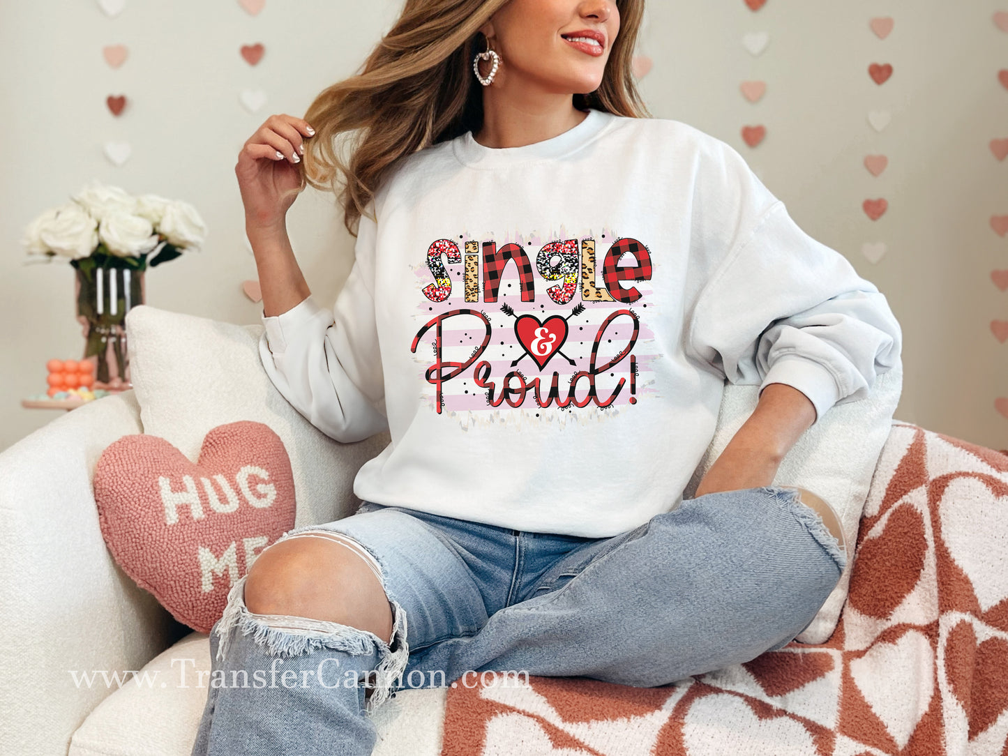 Single And Proud DTF Transfer