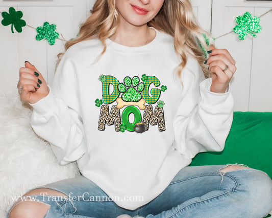 ST Patricks Day Dog Mom