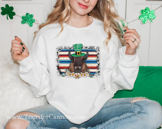 St Patricks Day Bison