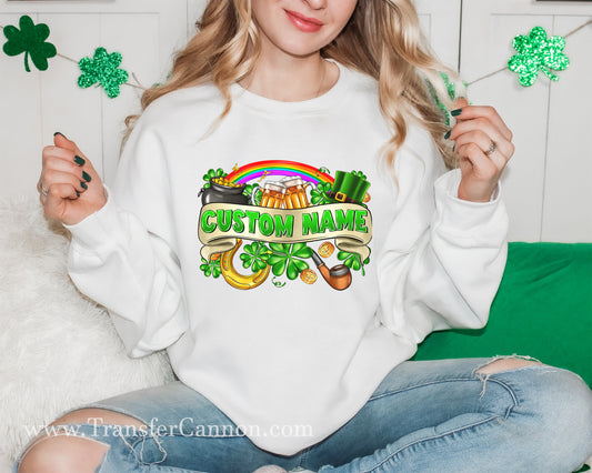 St Patricks Day Custom Name